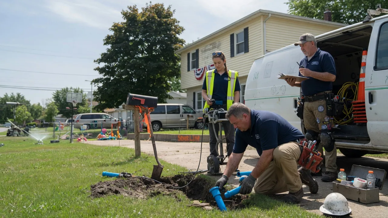 Slab Leak Repair in Larwill, IN near me